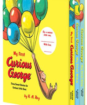 My First Curious George 3-Book Box Set: My First Curious George, Curious George: My First Bike, Curious George: My First Kite on Sale