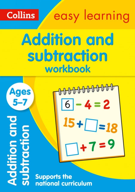 Addition and Subtraction Workbook Ages 5-7 Cheap