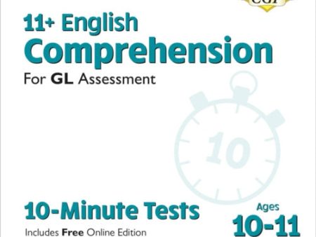 11+ GL 10-Minute Tests: English Comprehension - Ages 10-11 Book 1 (with Online Edition) Cheap