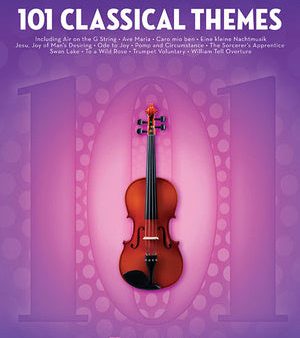 101 Classical Themes for Violin Hot on Sale