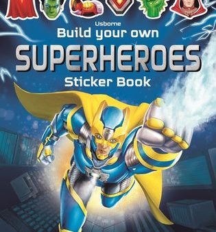 Build Your Own Superheroes Sticker Book Online now