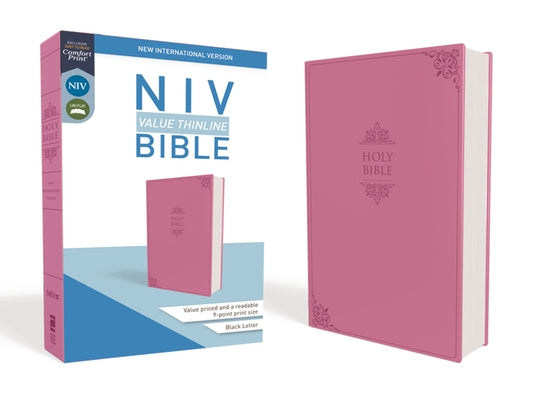 NIV, Value Thinline Bible, Imitation Leather, Pink Online Sale