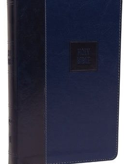 NKJV, Deluxe Gift Bible, Imitation Leather, Blue, Red Letter Edition Online now