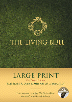 Living Bible Large Print Red Letter Edition, The on Sale