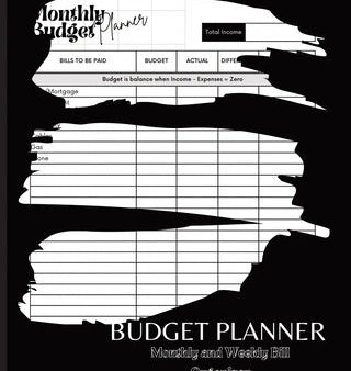 Budget Planner: Twelve Months Financial Organizer, Monthly and Weekly Budget Planner, Bill Payment, Expenses Tracker with Subscription Supply