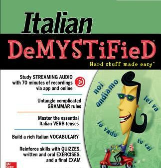 Italian Demystified, Premium 3rd Edition Online Hot Sale