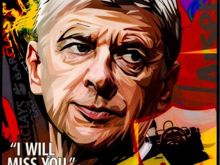 Arsene Wenger_I Will Miss You Pop Art (10X10) Online